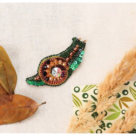Abris Art Emerald Snail Decoration Kit
